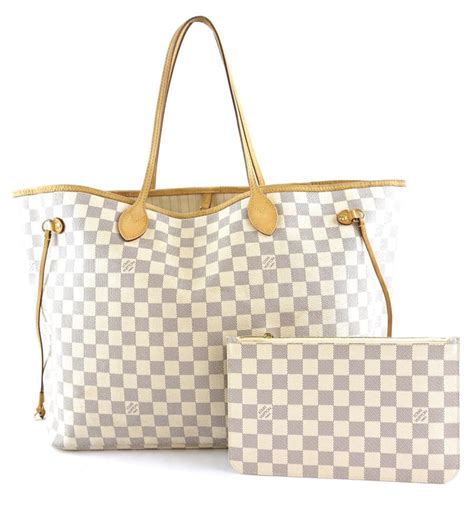 louis vuitton white and grey